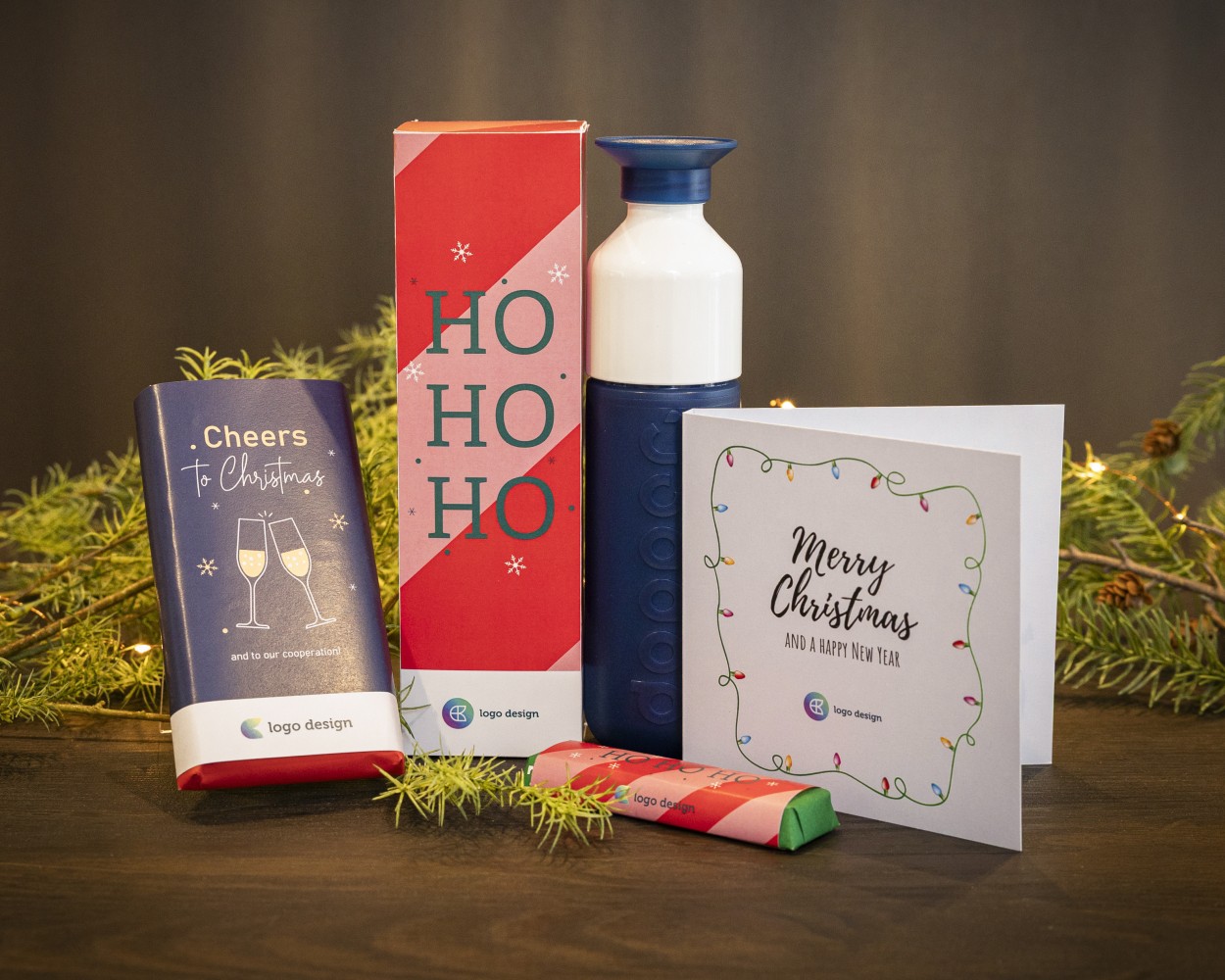 Coffrets cadeaux de Noël personnalisés