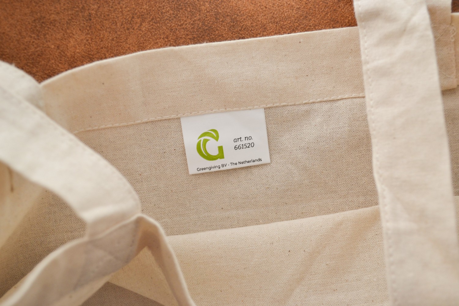 Sacs coton Greengiving label fairtrade