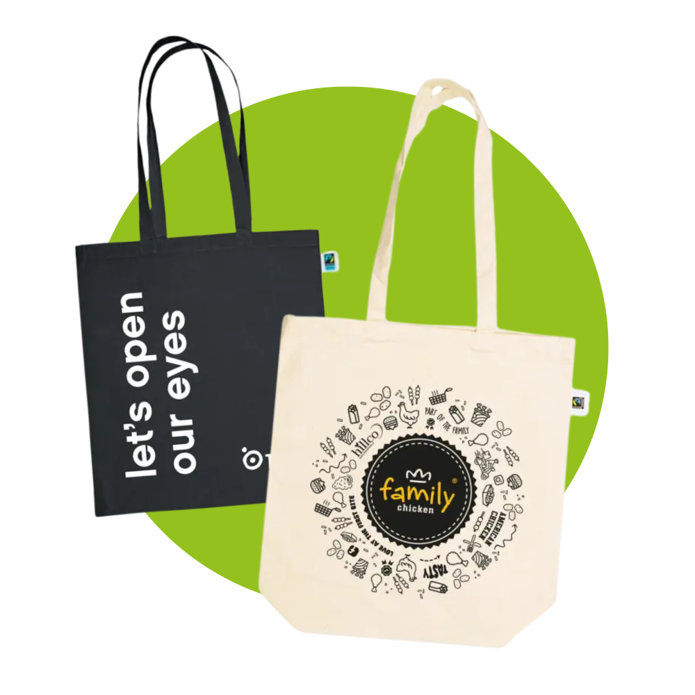 Personnalisation de sacs en coton