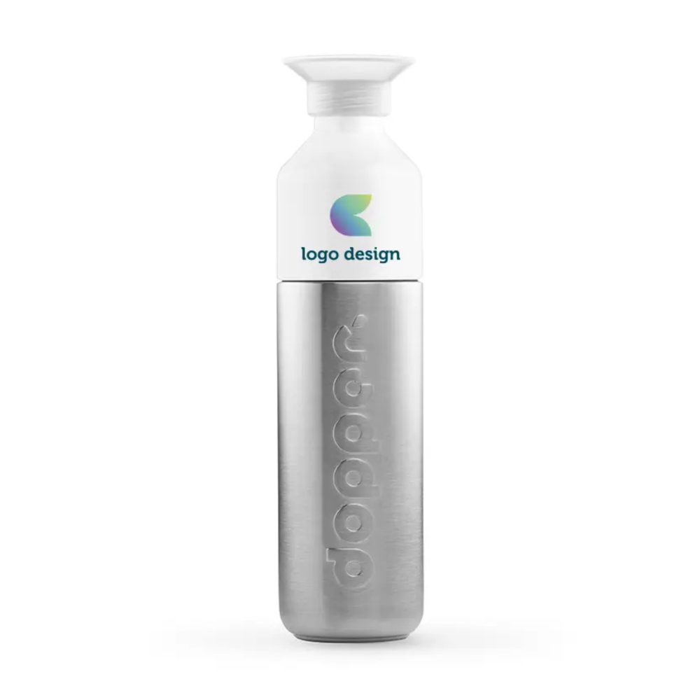 Gourde Dopper Solid Steel 490 ml en acier inoxydable