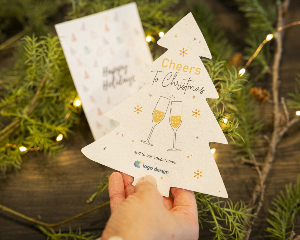 Cartes de Noël personnalisées