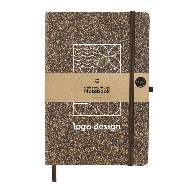 Carnets en marc de café personnalisés