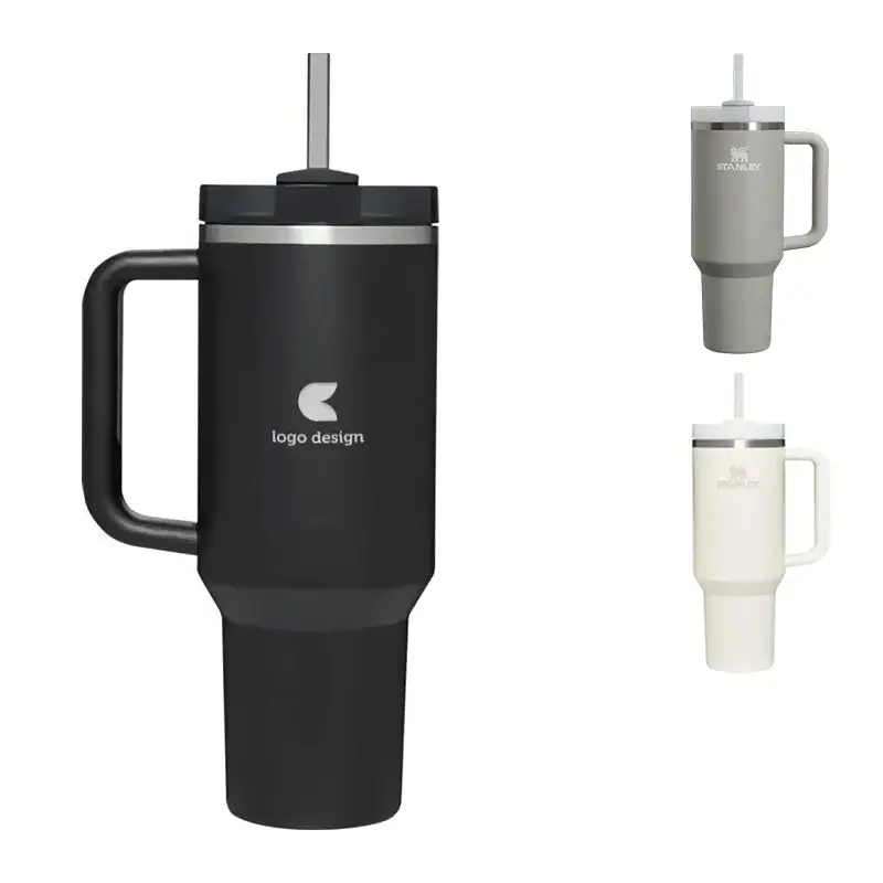 Retulp dubbelwandige thermosfles met theefilter en logo