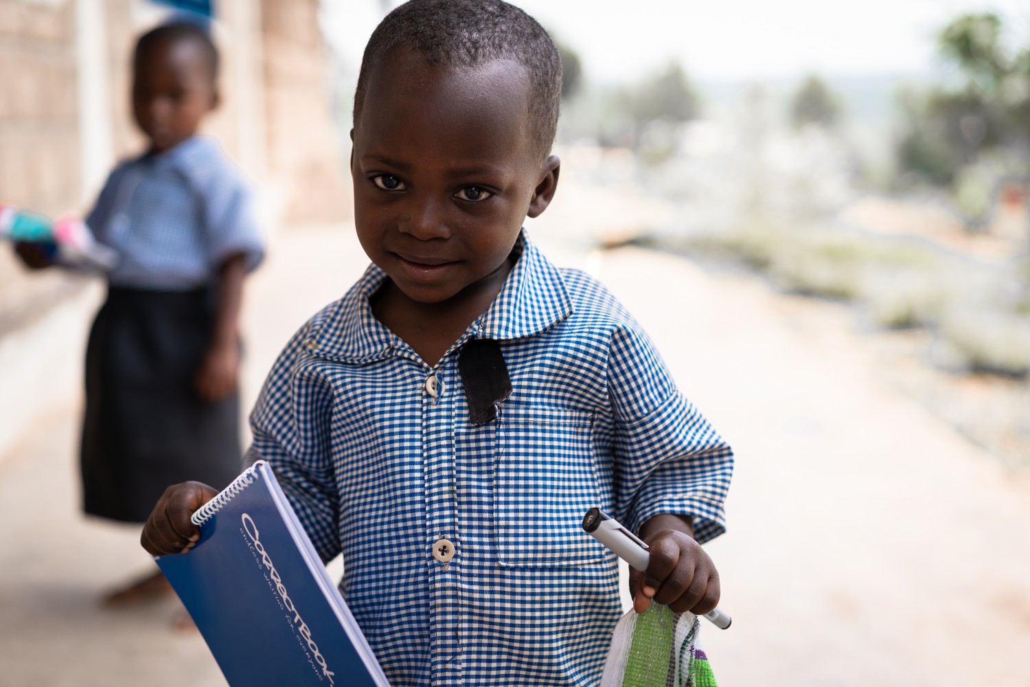Enfant avec Correctbook