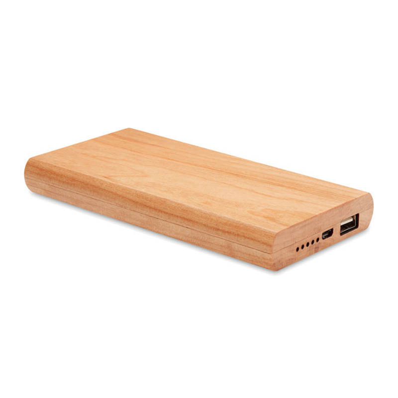 Powerbank en bambou 4000 mAh - image 3