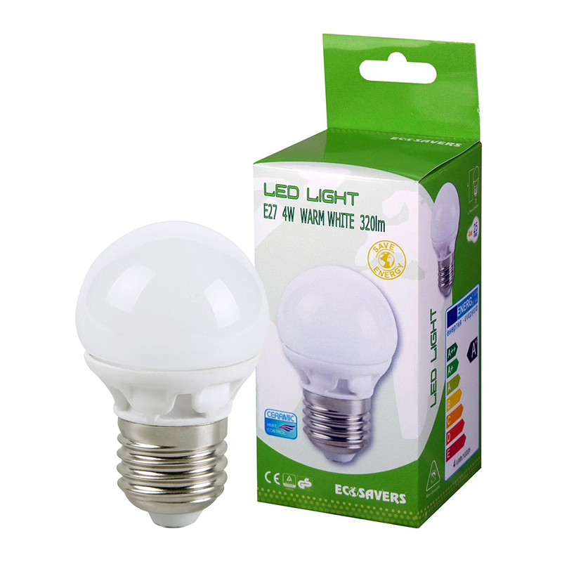 Ampoule LED E27 dans une boîte