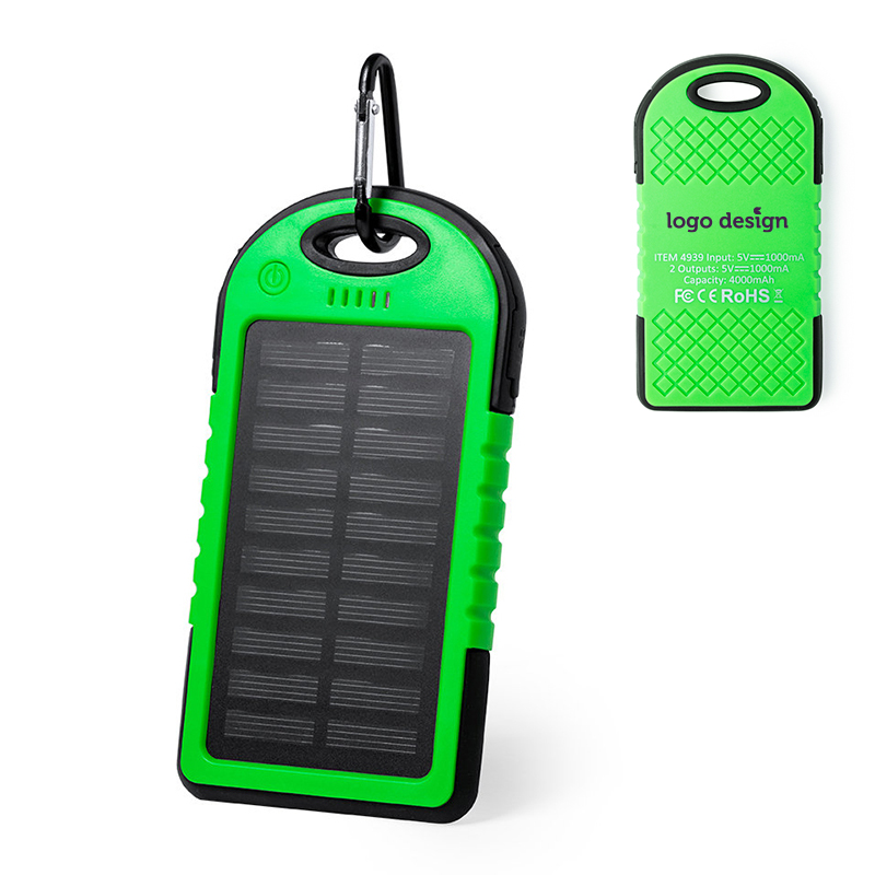 Powerbank solaire 4000 mAh