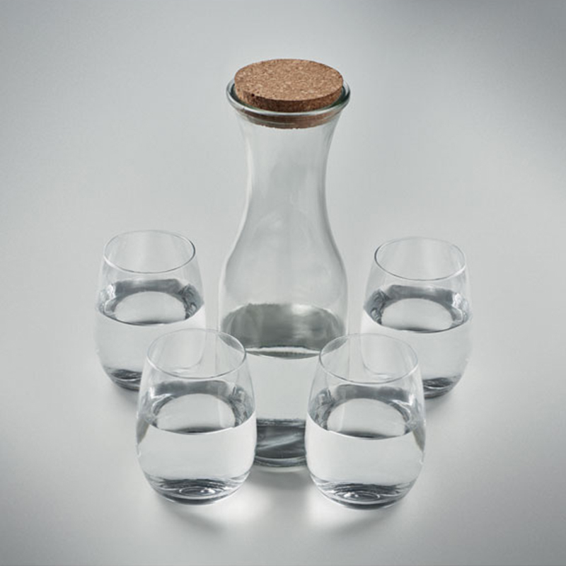 Set de boissons en verre recyclé - image 2
