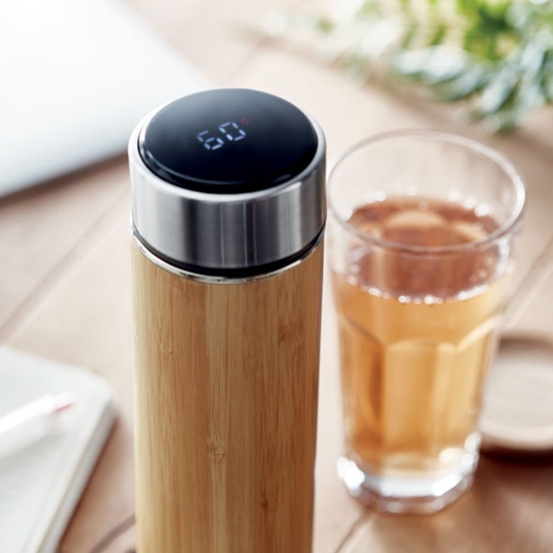 Bouteille thermos double paroi LED - image 2