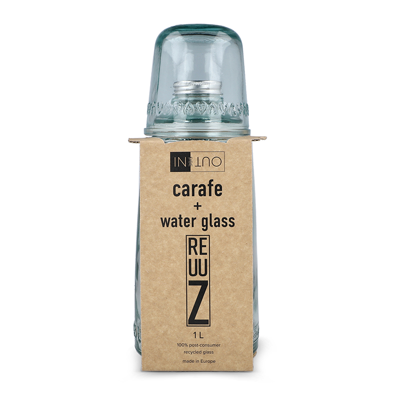 Carafe et verre à eau en un - image 3