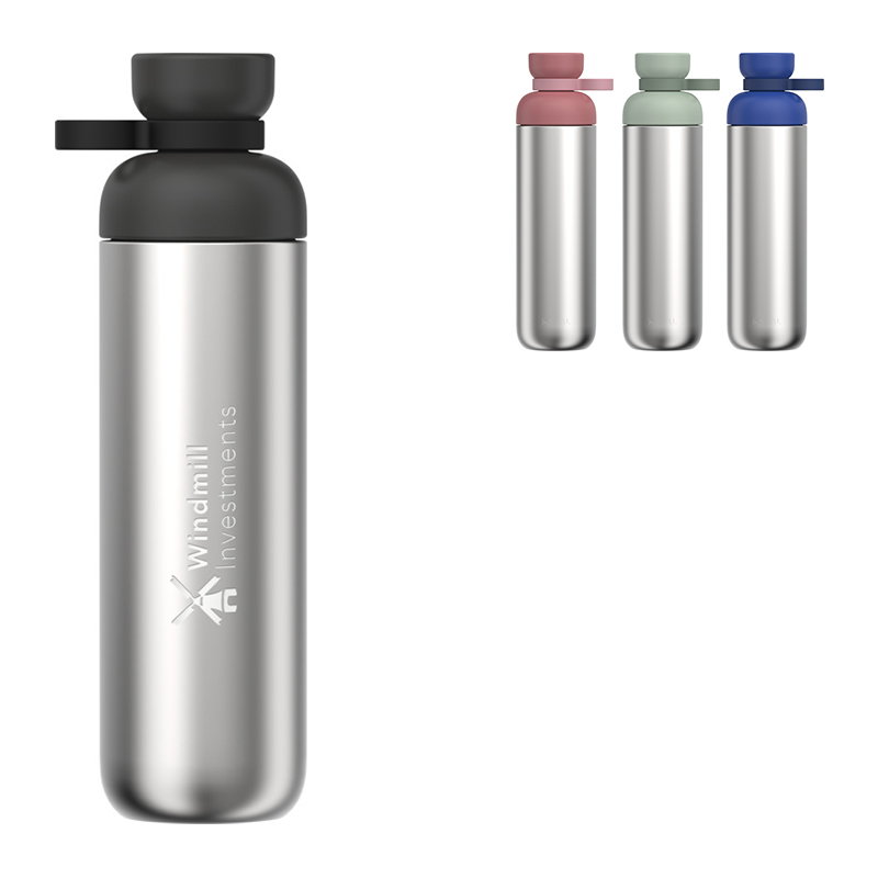 Gourde Mepal en acier inoxydable recyclé 900 ml