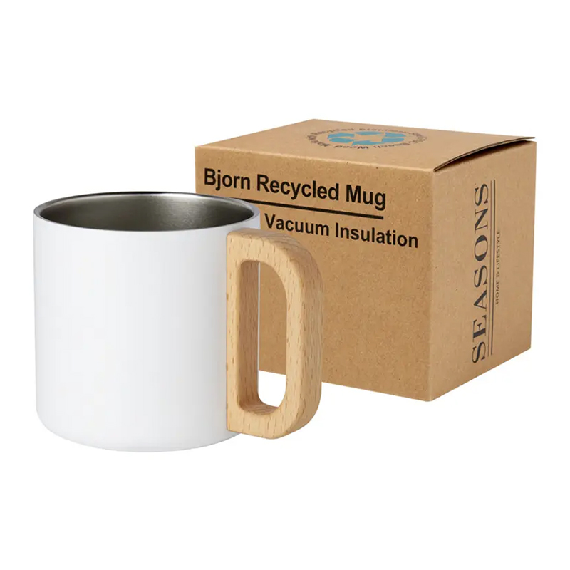 Mug en acier inoxydable recyclé - image 2