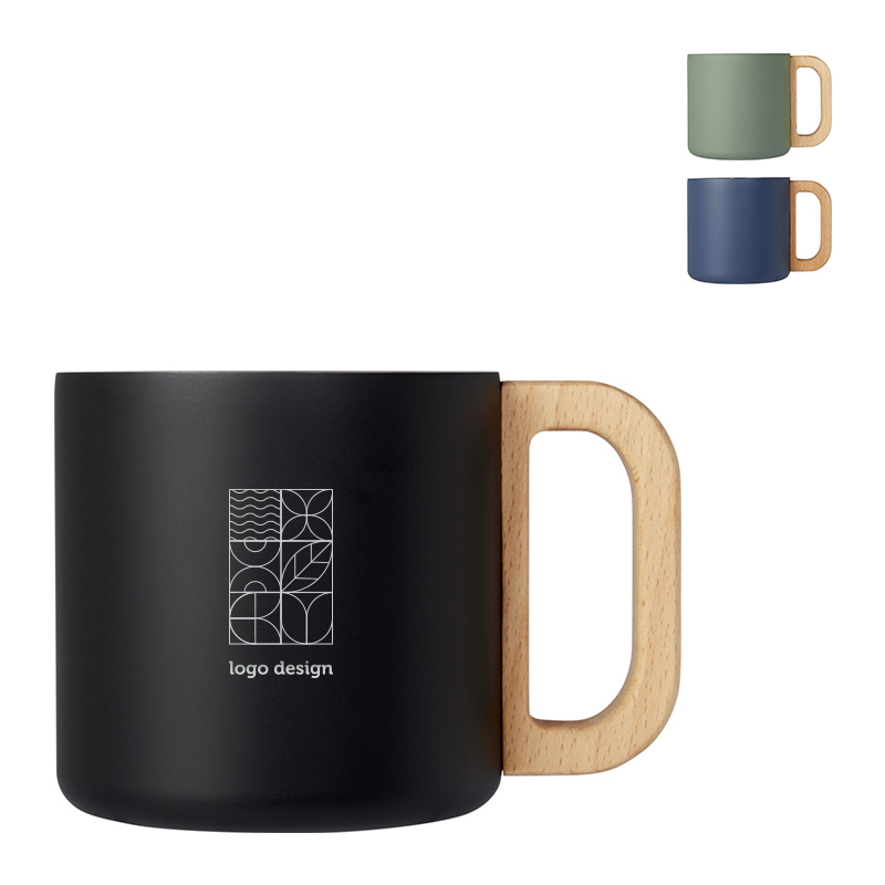 Mug en acier inoxydable recyclé
