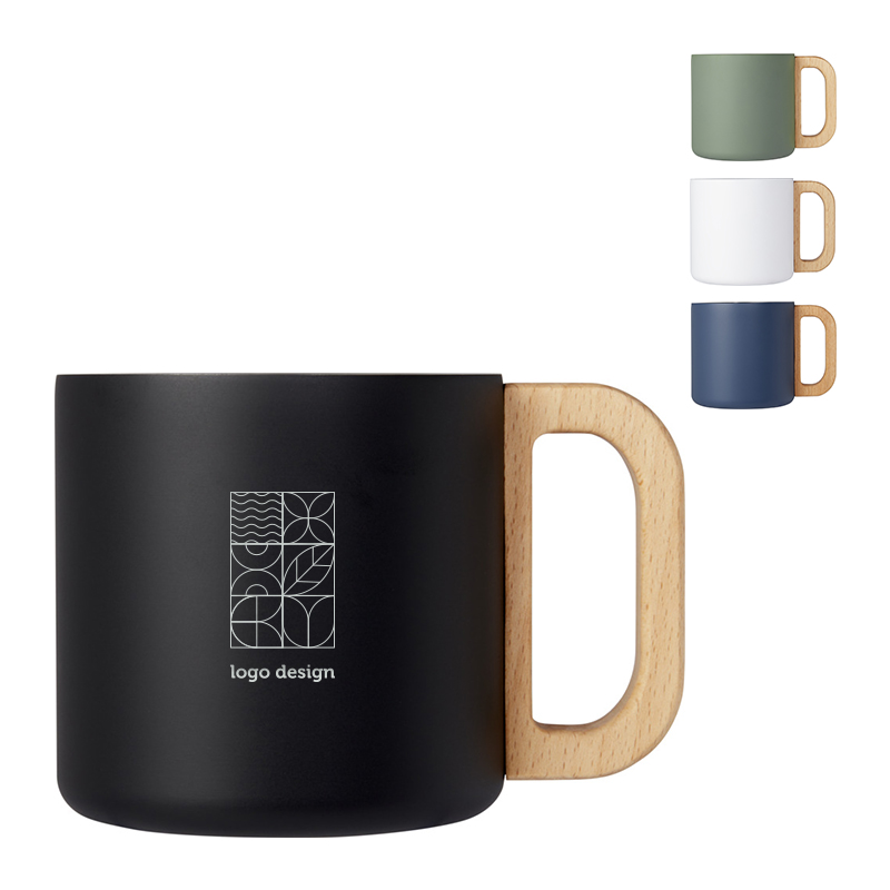 Mug en acier inoxydable recyclé
