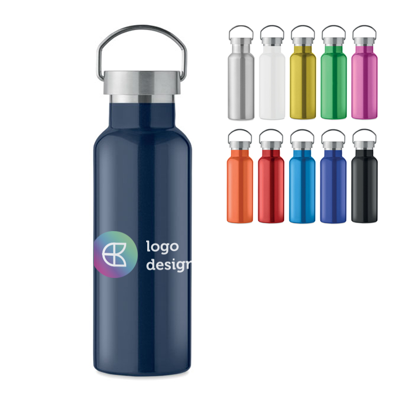 Gourde isotherme en acier inoxydable