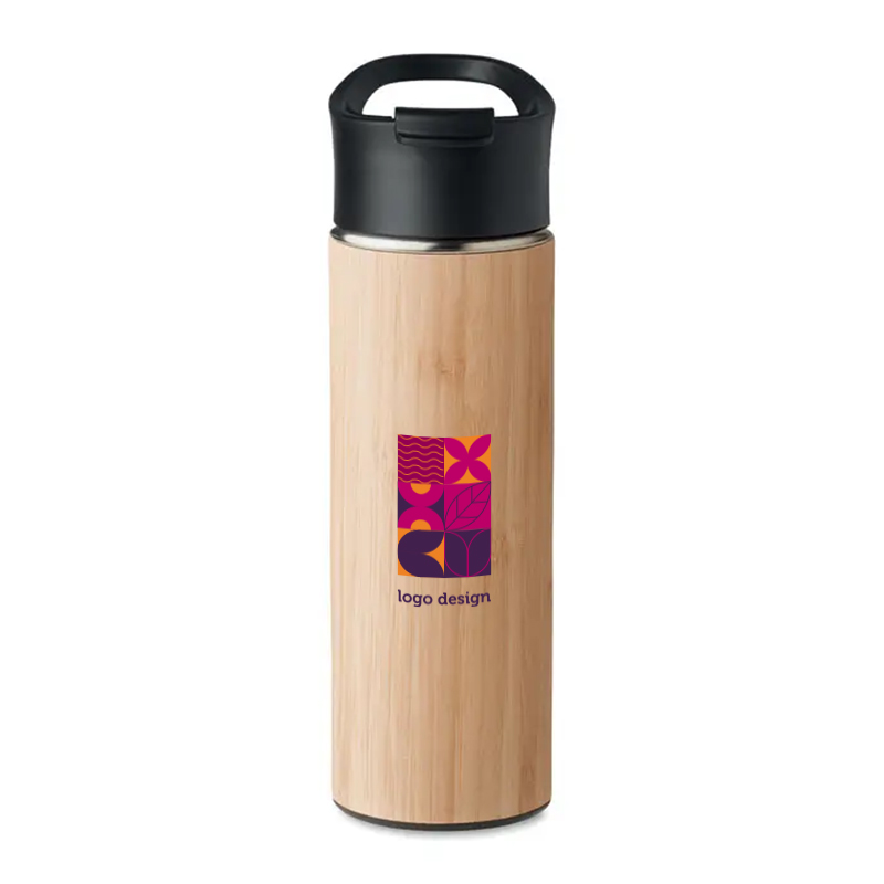 Gourde thermos avec bouchon antidérapant