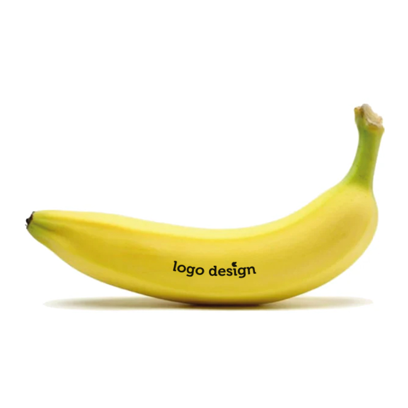Banane avec logo
