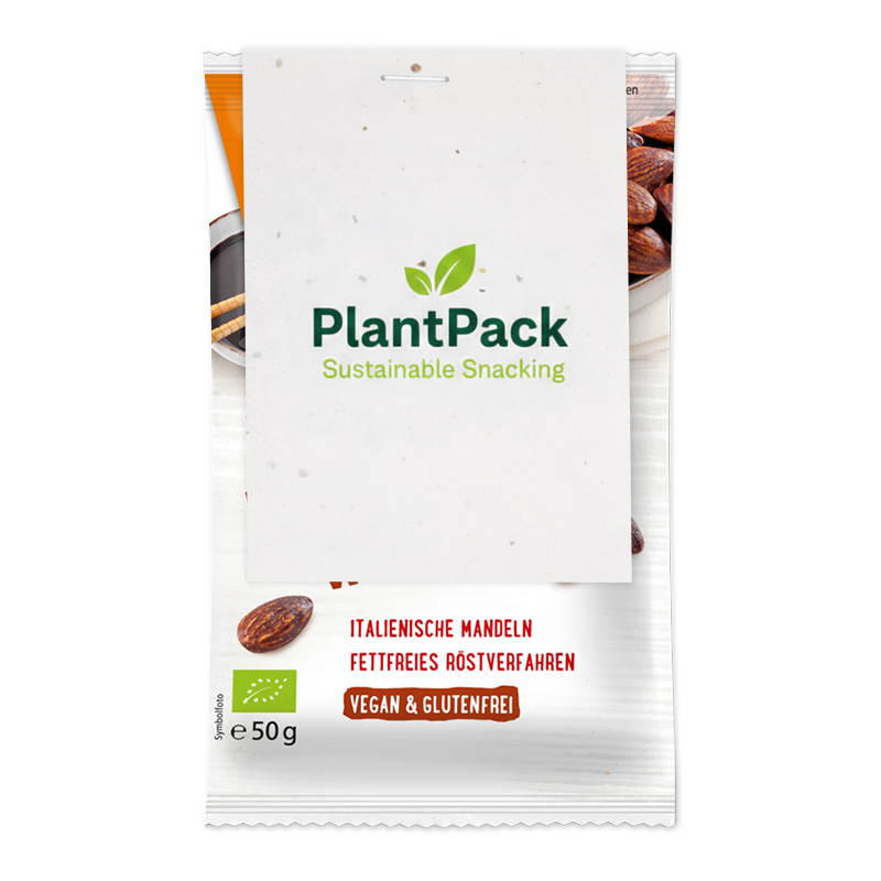Mélange bio d’amandes en snack
