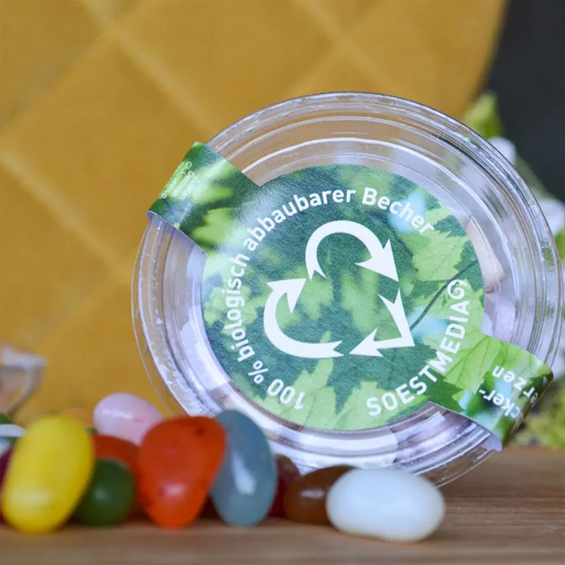 Boîte de bonbons en bioplastique petite - image 3