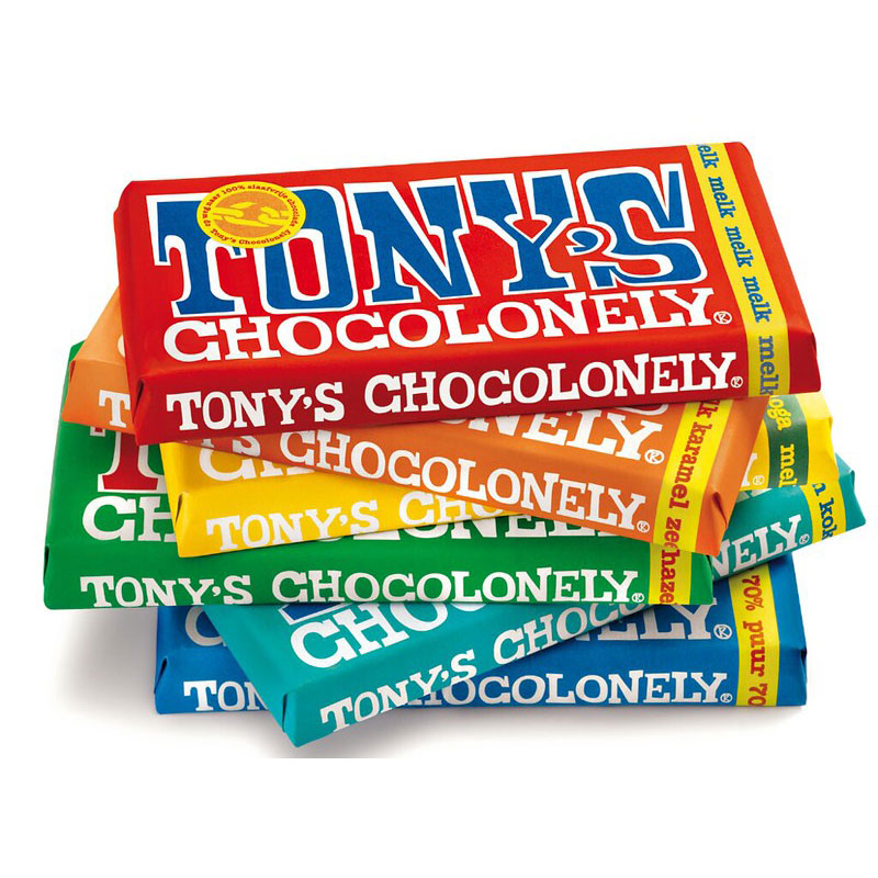 Barre de Pâques Tony's (180 g) emballage en papier à semences