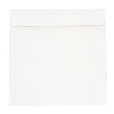 Enveloppe en papier ensemencé 21 x 21 cm - image 1