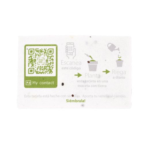 Cartes de visite en papier ensemencé - image 4