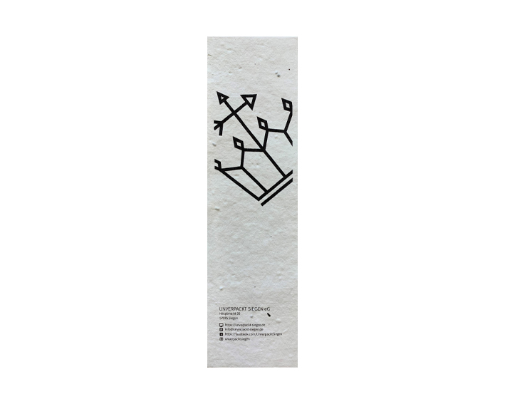 Marque-page en papier ensemencé | 200 gr./m2 - image 4
