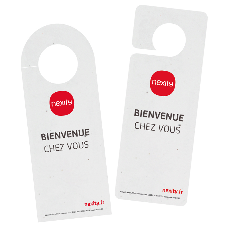 Porte-étiquette en papier ensemencé - image 2