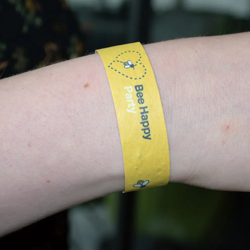Bracelet de festival en papier ensemencé | 80 gr./m2 - image 4