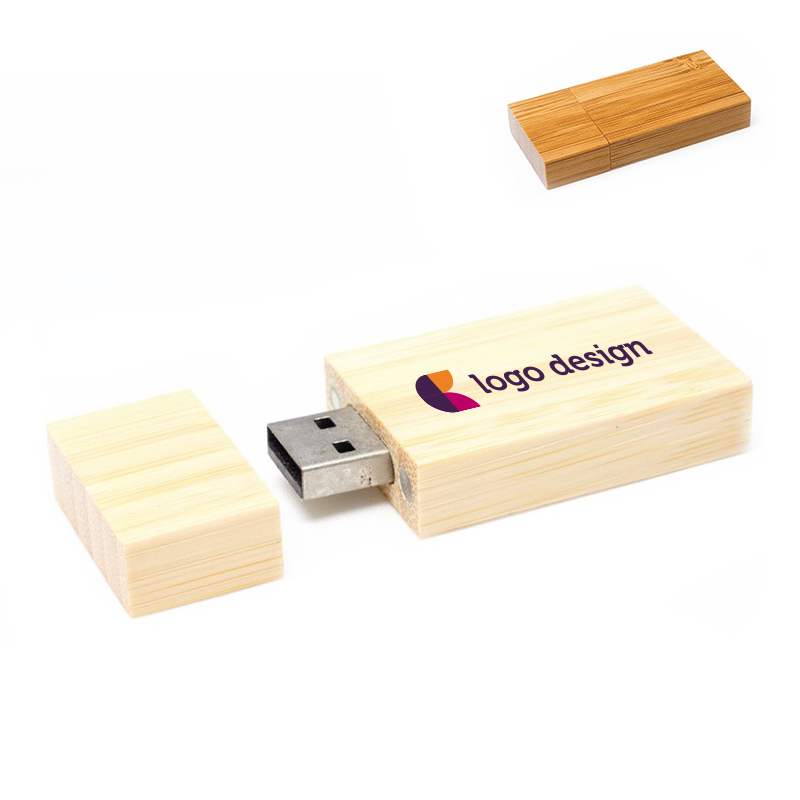Clé USB en bambou 4 Go