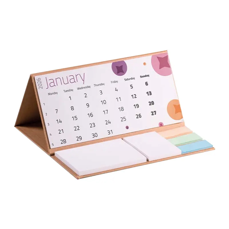 Calendrier de bureau recyclé
