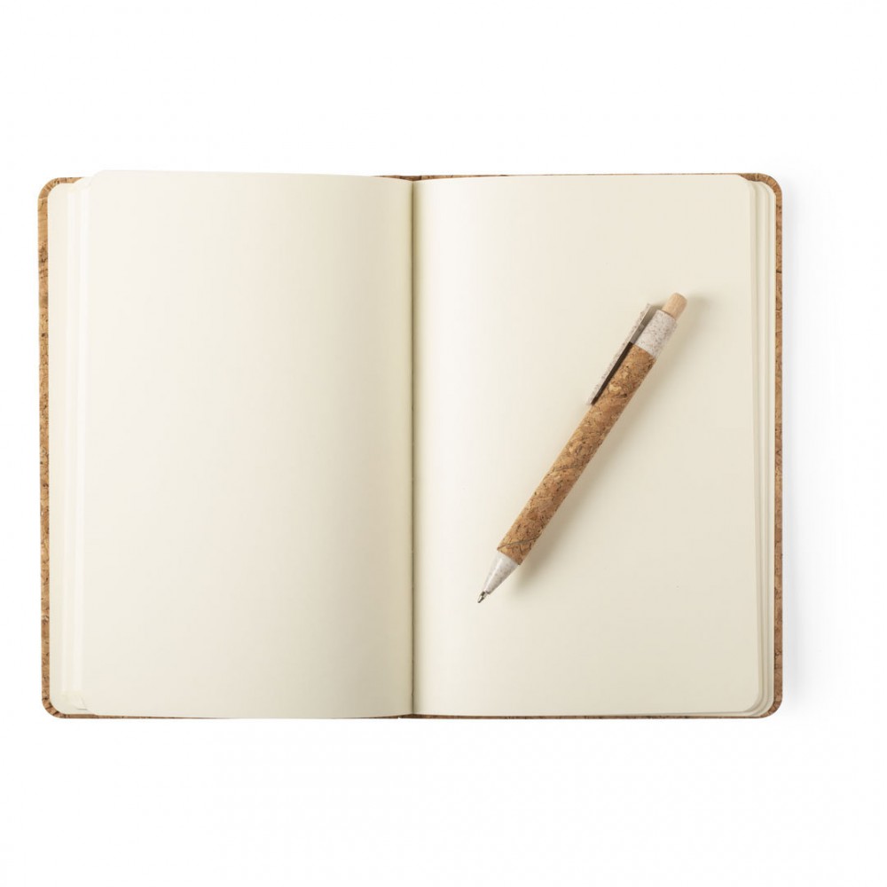 Set de carnets en liège et paille de blé - image 2