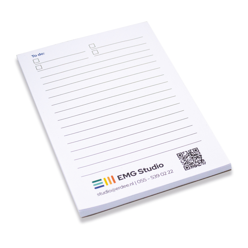 Bloc-notes A6 50 feuilles