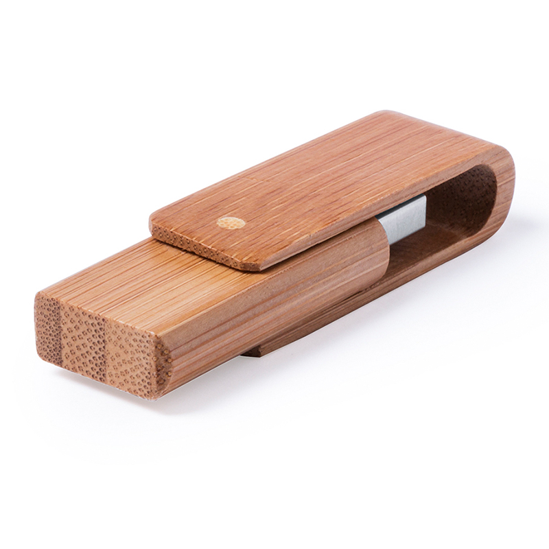 Clé USB en bois de bambou - image 2