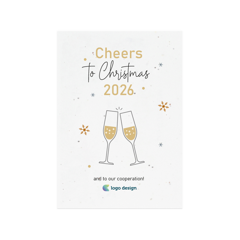 Papier ensemencé A6 Noël | 200 g/m²