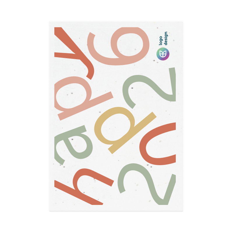 Carte de Noël en papier ensemencé A5 - image 7