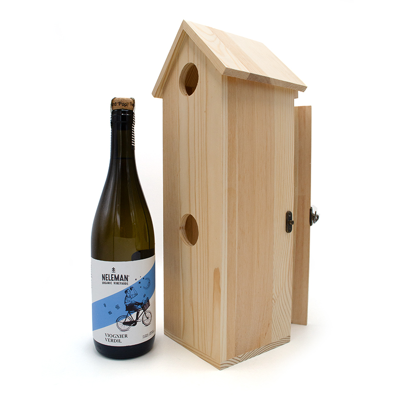 Nichoir avec vin