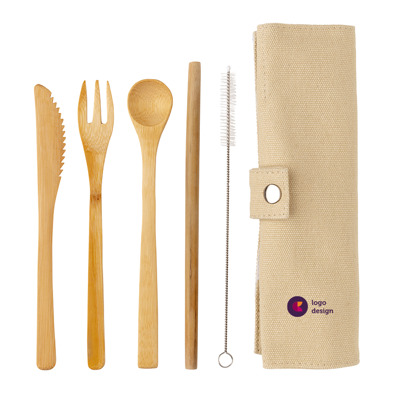 Set de couverts en bambou