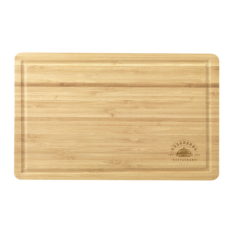 Planche à découper en bambou avec gravure