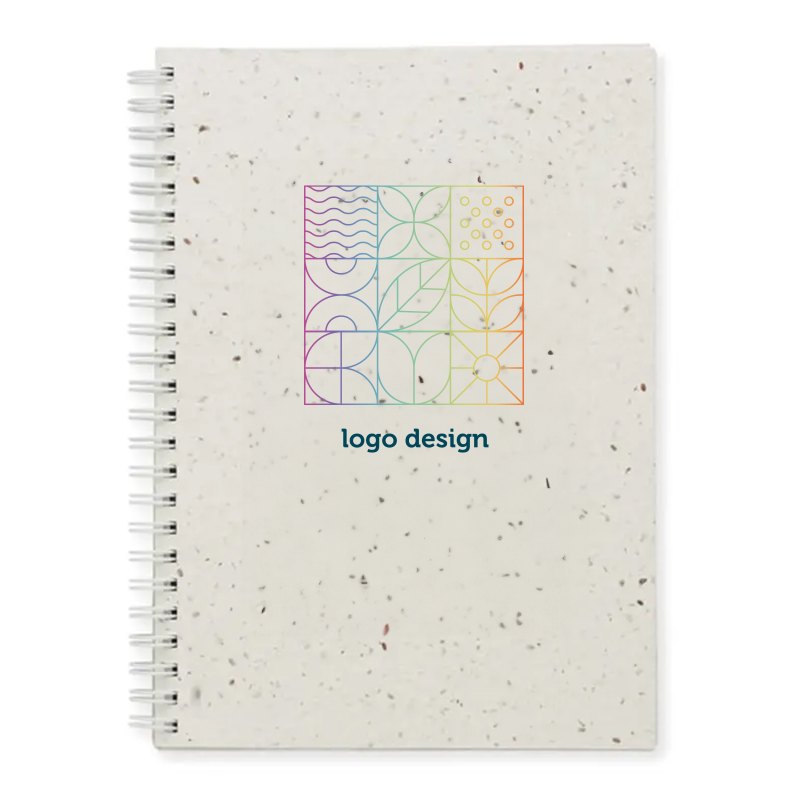 Carnet A5 en papier à graines