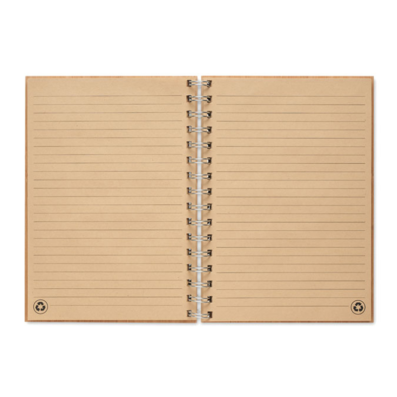 Carnet de notes en bambou A5 - image 3
