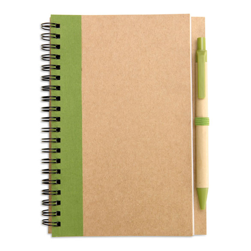 Carnet recyclé avec stylo-bille - image 6