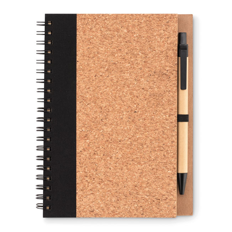 Carnet en liège avec stylo à bille - image 4