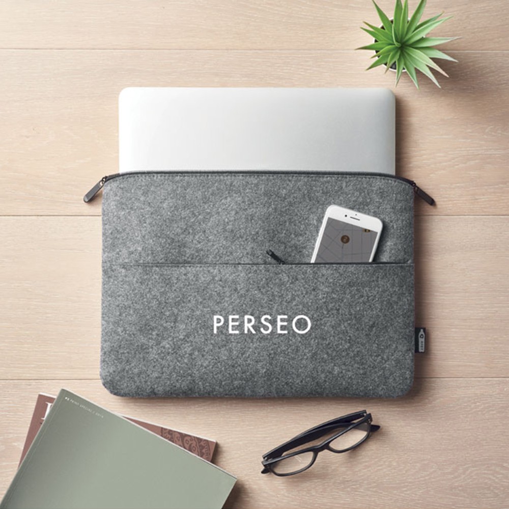 Sac pour ordinateur portable RPET en feutre - image 3