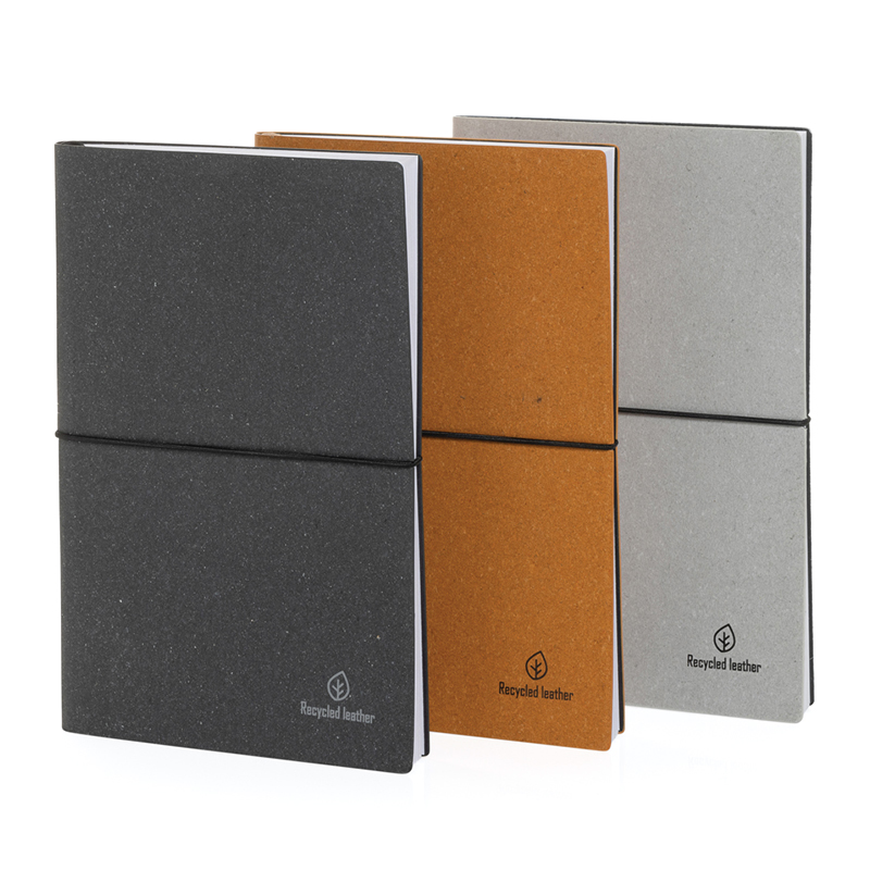 Carnet A5 en cuir recyclé - image 4
