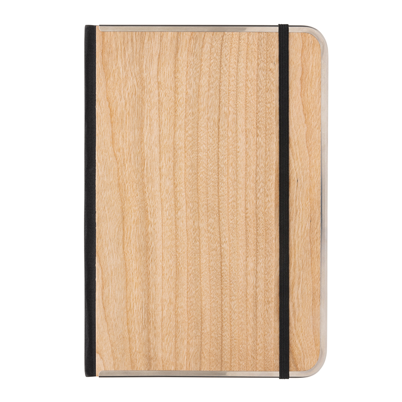 Carnet de notes A5 à couverture en bois - image 5