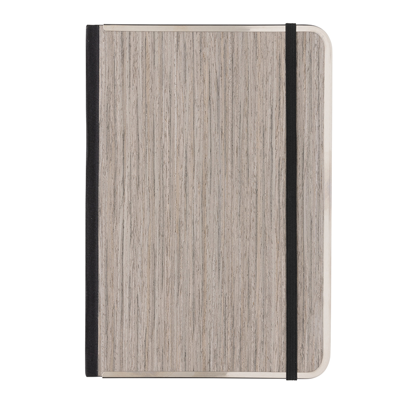 Carnet de notes A5 à couverture en bois - image 4