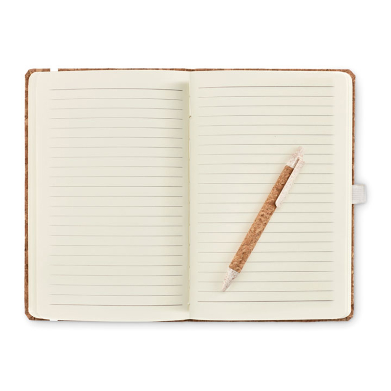 Cahier en liège avec stylo - image 2