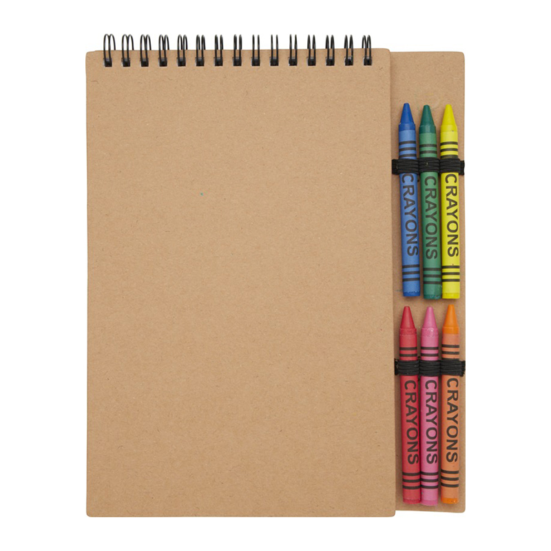 Carnet de notes avec set de craies - image 4