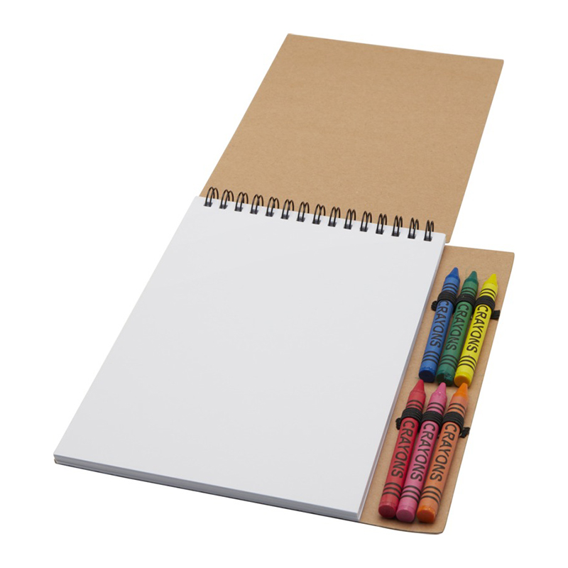 Carnet de notes avec set de craies - image 3